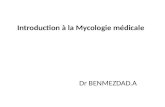 Introduction à la Mycologie médicale