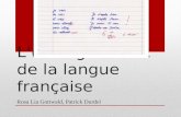 L‘enseignement de la langue française