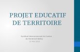 PROJET EDUCATIF DE TERRITOIRE