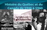 Histoire du Québec et du Canada de 1946 à 1960