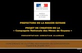 PREFECTURE  DE LA REGION  GUYANE PROJET DE CREATION  DE LA
