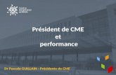 Président de CME  et  performance