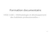 Formation documentaire