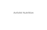 Activit é Nutrition