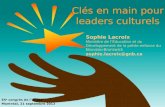 Clés en main pour leaders culturels