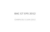 BAC GT EPS 2012