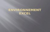 Environnement Excel