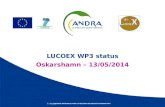 LUCOEX WP3 status