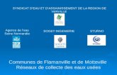 Communes de Flamanville et de Motteville  Réseaux de  collecte  des eaux usées