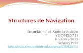 Structures de Navigation