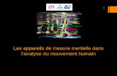 Les  appareils  de  mesure inertielle dans l’analyse  du  mouvement humain
