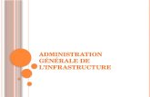 Administration générale de l’infrastructure