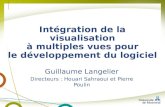 Intégration de la  visualisation à  multiples  vues pour le développement du  logiciel