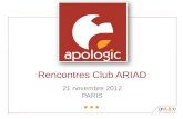 Rencontres  Club ARIAD