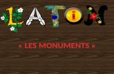 « LES MONUMENTS »