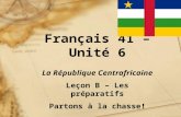Français  41 –  Unité  6