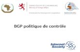 BGP  politique  de  contrôle