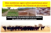 Amélioration de la productivité et de la résilience des systèmes agro- sylvo -pastoraux