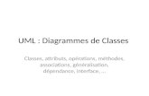 UML : Diagrammes de Classes