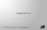 CakePHP  2.x