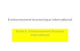 Environnement économique international