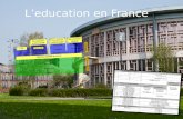L’education  en France