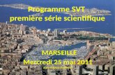 Programme SVT  première série scientifique