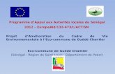 Programme d’Appui aux Autorités locales du Sénégal 2012 – EuropeAid/132-473/L/ACT/SN