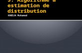 5. Algorithme à estimation de distribution