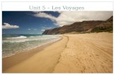 Unit 5 – Les Voyages