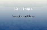 CAT – chap 4
