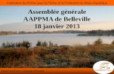 Assemblée générale AAPPMA de Belleville 18 janvier 2013
