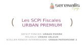 Les SCPI Fiscales  URBAN PREMIUM