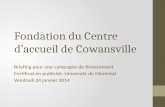 Fondation du Centre d’accueil de  Cowansville