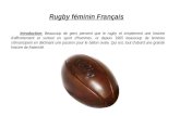 Rugby féminin Français