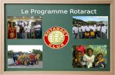 Le Programme Rotaract
