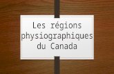 Les régions physiographiques du Canada