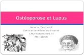 Ostéoporose et Lupus