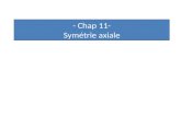 -  Chap  11- Symétrie axiale