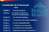 Constitution de la Roumanie  - 1991 -