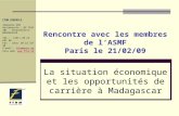 Rencontre avec les membres de l’ASMF Paris le 21/02/09