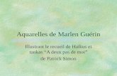 Aquarelles de Marlen Guérin