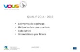 QUALIF 2014 - 2016