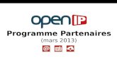 Programme Partenaires (mars 2013)