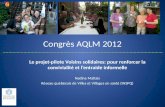 Congrès AQLM 2012