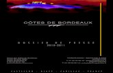L'actualité des côtes de Bordeaux