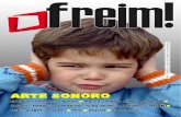 Revista Freim! #05 - Arte Sonoro