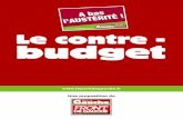 Le Contre-Budget 2013 du Parti de Gauche