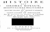 Histoire des Ordres Royaux Hospitalliers-Militares de Notre-Dame du Mont-Carmel et de Saint-Lazare