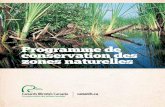 Programme deconservation deszones naturelles